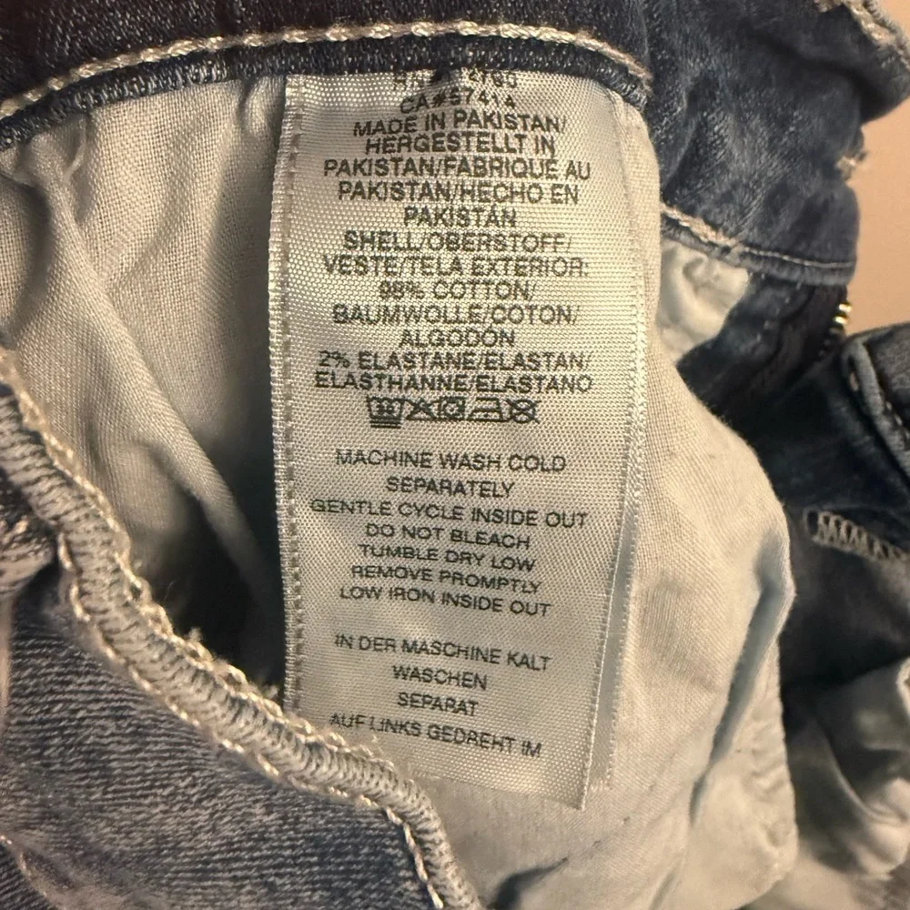 True Religion Ricky Relaxed Straight Jeans Size 34
